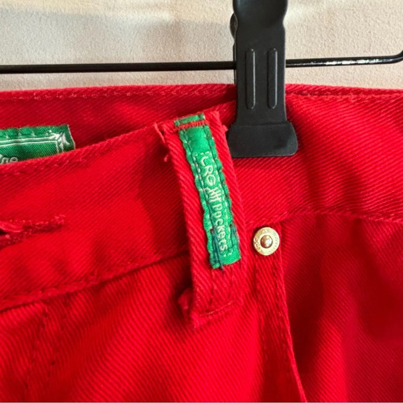 LR BY LRG Sz 36 Jeans Men 100% Cotton  in Red Tapered Leg - Picture 2 of 11